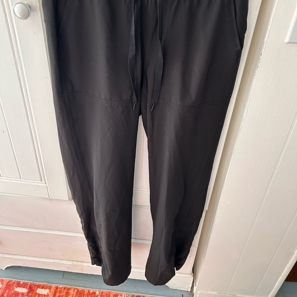 Jockey Black Casual Leggings w/Tie Elastic Waistband and Slit Ankle WOMEN’S NWOT - Picture 8 of 8